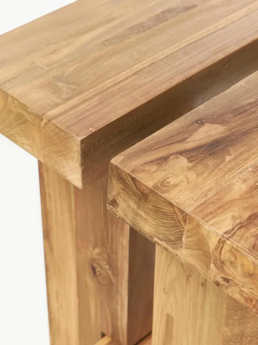 Hocker Hugo van teakhout