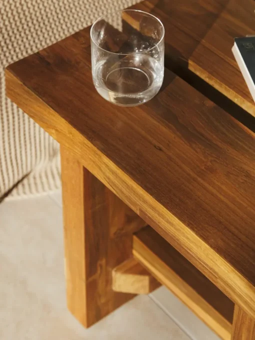 Hocker Hugo van teakhout