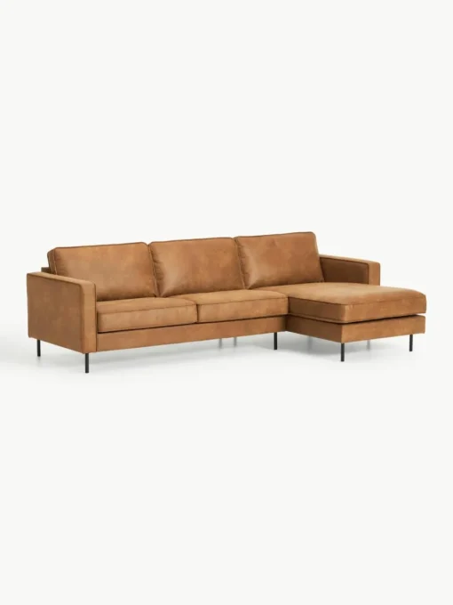 Hoekbank Hunter van gerecycled leer