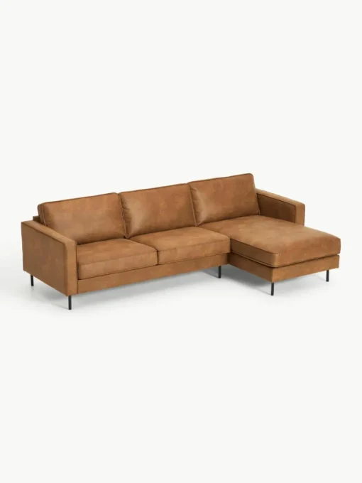 Hoekbank Hunter van gerecycled leer