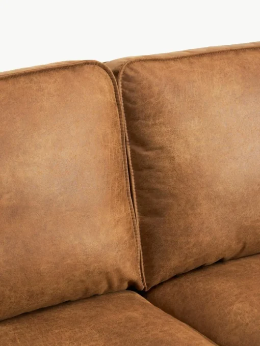 Hoekbank Hunter van gerecycled leer