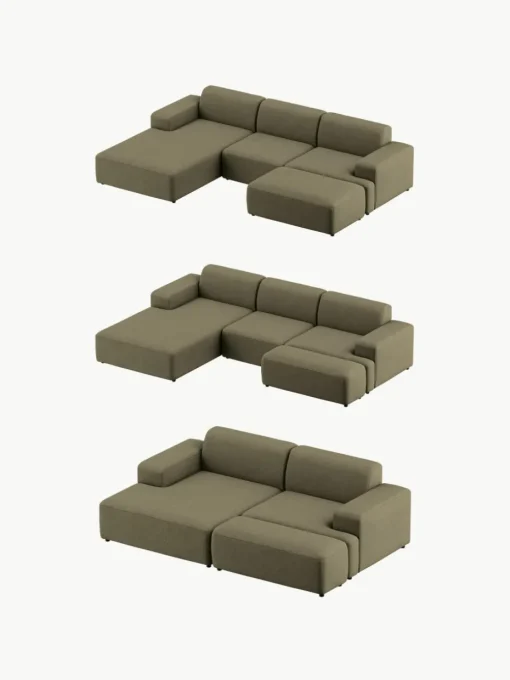 Hoekbank Melva (3-zits)