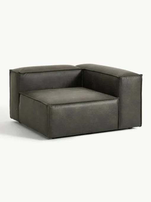 Hoekmodule Lennon van gerecycled leer
