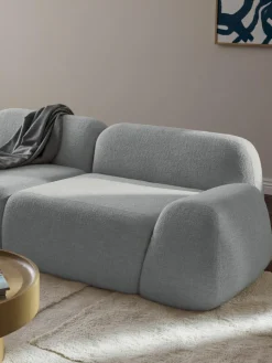 Hoekmodule Wolke van bouclé