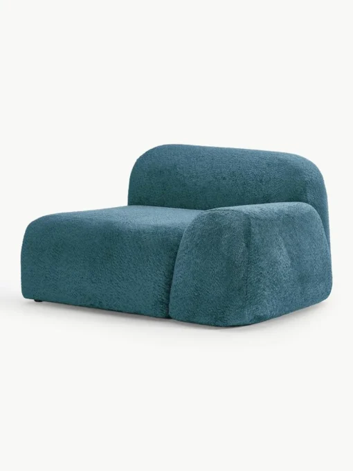 Hoekmodule Wolke van teddy bouclé