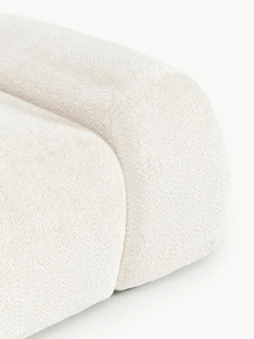 Hoekmodule Wolke van teddy-bouclé