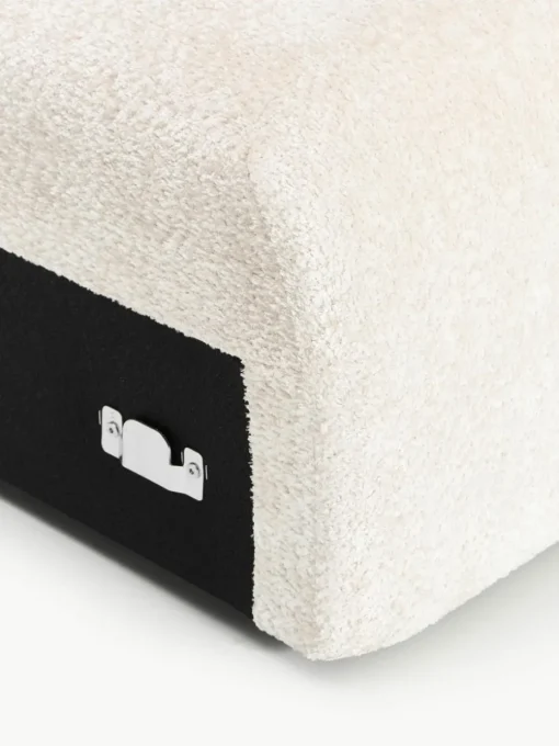 Hoekmodule Wolke van teddy-bouclé