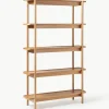 Hoge houten wandkast Libby