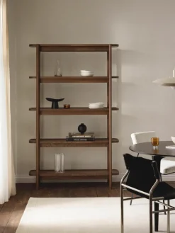 Hoge houten wandkast Libby