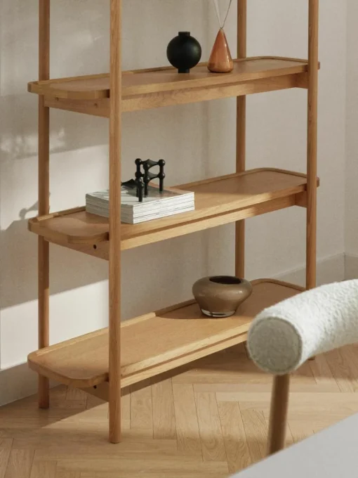Hoge houten wandkast Libby