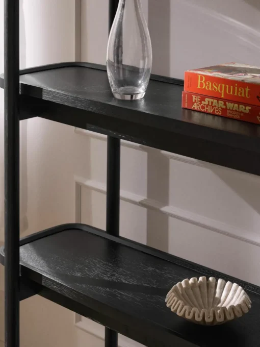 Hoge houten wandkast Libby