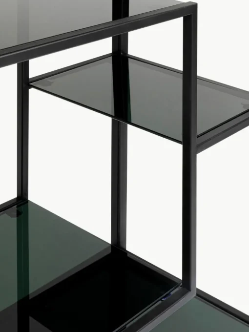 Hoge metalen wandrek Loft