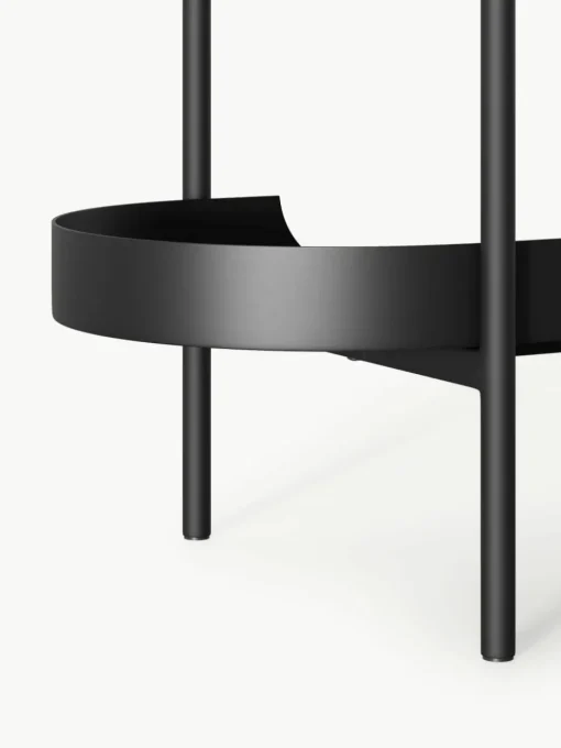 Hoge metalen wandrek Taru