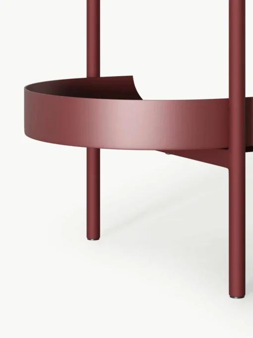 Hoge metalen wandrek Taru