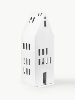 Hoge porseleinen lichthuis Living, H 22 cm