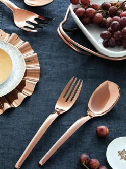 Hoogglans gepolijste saladebestek Living