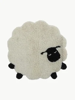 Hoogpolig kindervloerkleed Dolly van wol