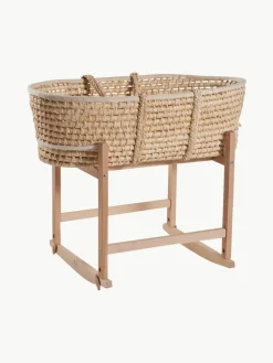 Houten babymandhouder Moses