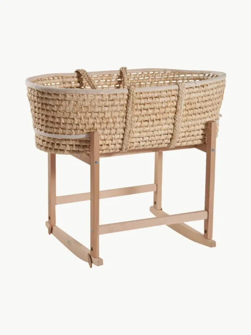 Houten babymandhouder Moses