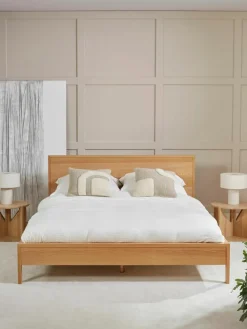 Houten bed Tammy met hoofdeinde