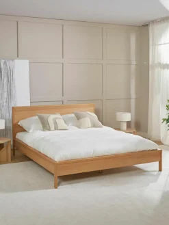Houten bed Tammy met hoofdeinde