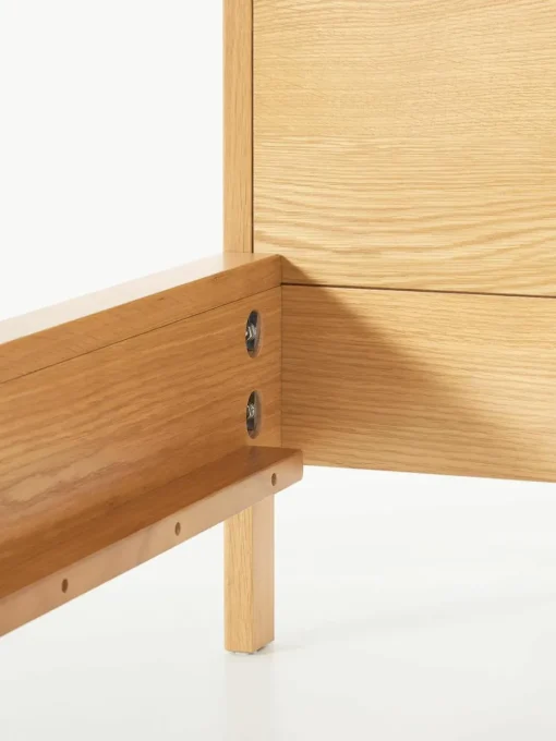 Houten bed Tammy met hoofdeinde