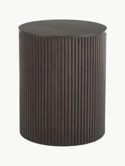 Houten bijzettafel Nele met opbergruimte