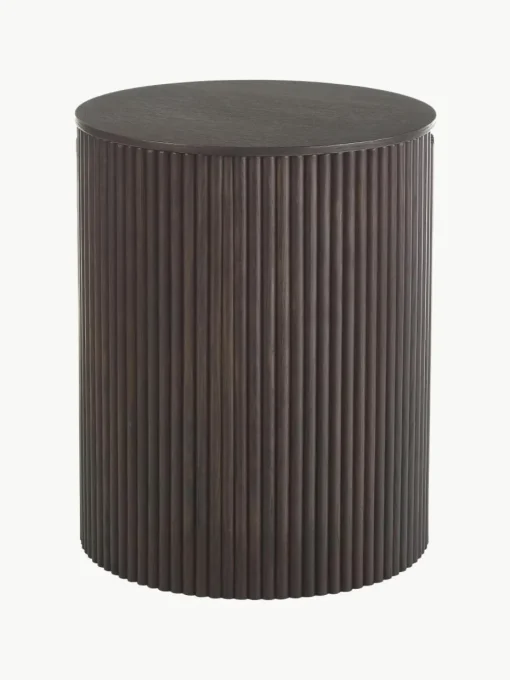 Houten bijzettafel Nele met opbergruimte