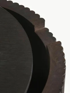 Houten bijzettafel Nele met opbergruimte