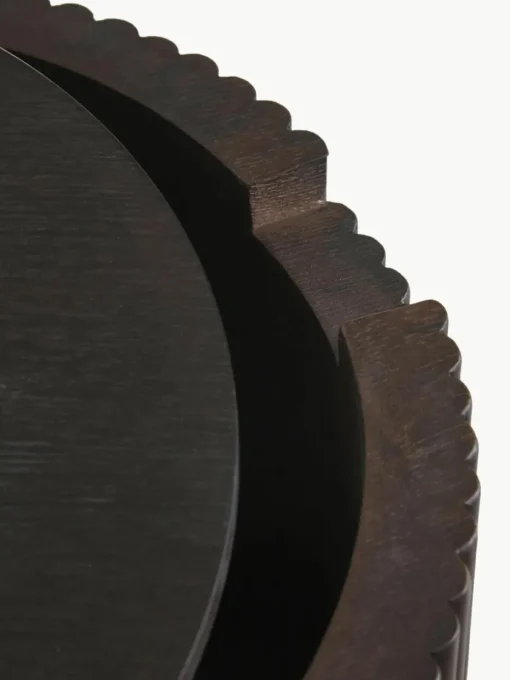 Houten bijzettafel Nele met opbergruimte