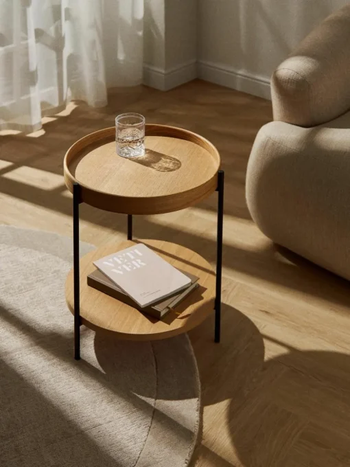 Houten bijzettafel Renee