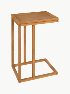 Houten bijzettafel Volcano