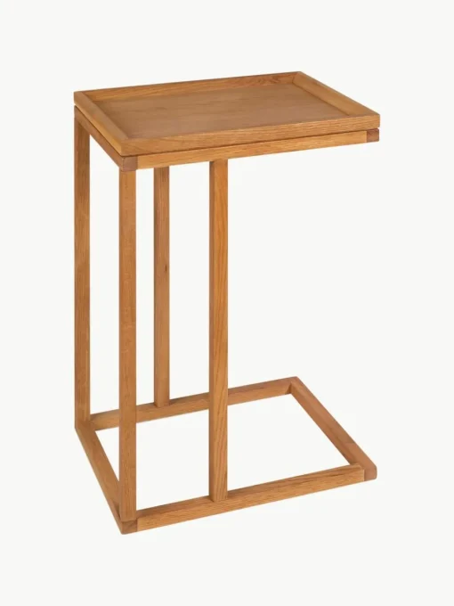 Houten bijzettafel Volcano