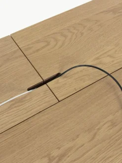 Houten bureau Jacques met kabeldoorgang
