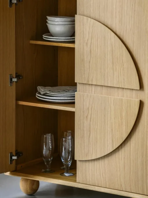 Houten dressoir Geo