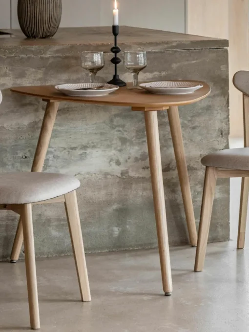 Houten eettafel Hatfield, 80 x 90 cm