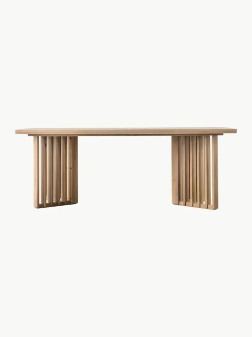 Houten eettafel Okayama, 200 x 100 cm