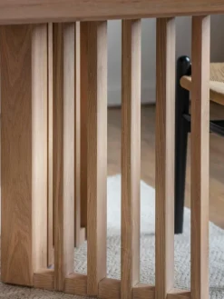 Houten eettafel Okayama, 200 x 100 cm