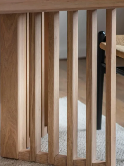 Houten eettafel Okayama, 200 x 100 cm