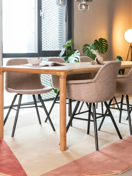 Houten eettafel Storm, in verschillende formaten