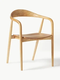 Houten fauteuil Angelina