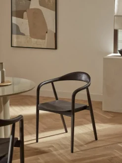 Houten fauteuil Angelina