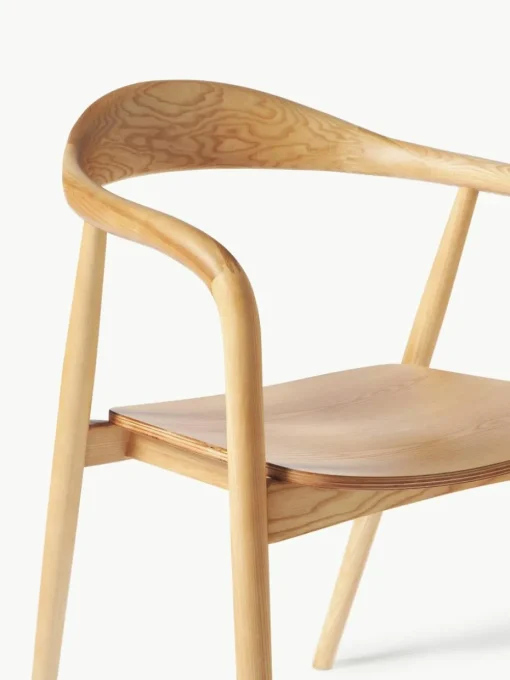 Houten fauteuil Angelina