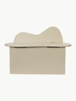 Houten kinderbankje Slope met opbergruimte