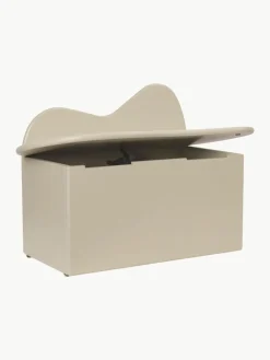 Houten kinderbankje Slope met opbergruimte