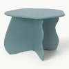 Houten kindertafel Slope met organische vorm