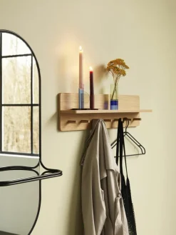 Houten kledingkast Space