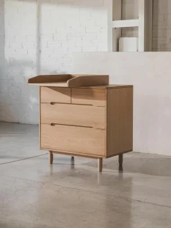 Houten luiermat Pure