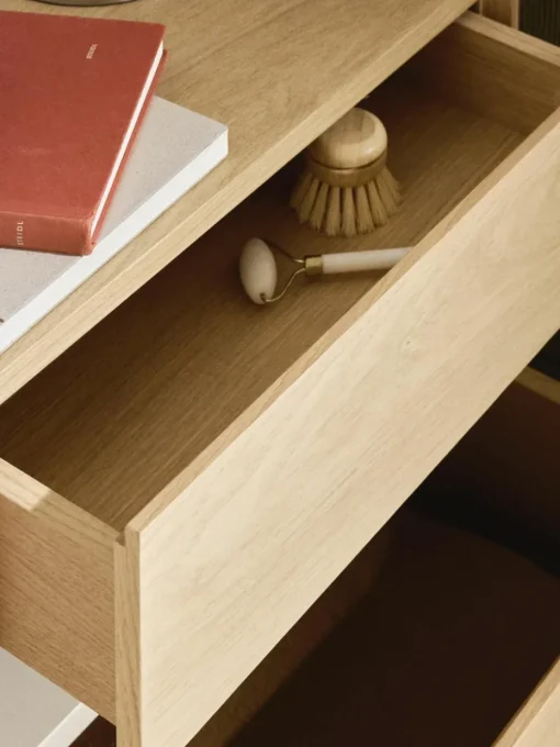 Houten nachtkastje Larsen