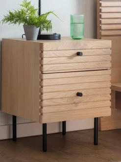 Houten nachtkastje Okayama